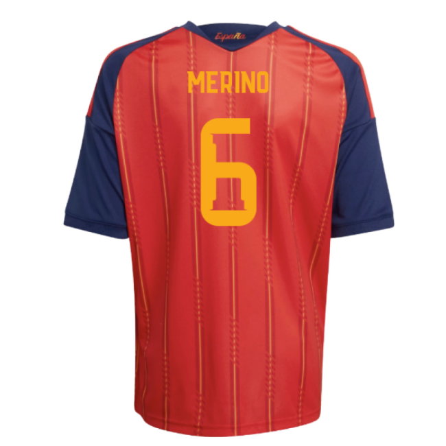 2026-2027 Spain Home Shirt (Kids) (Merino 6)-SoccerKits Hub | Buy Soccer Jerseys Online
